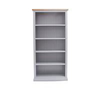 Cabinet Bits Rocca Grey Bookcase 180X90X30Cm