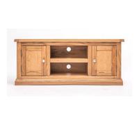 Cabinet Bits Salerno Light Wood 2 Door Tv Cabinet Chrome Knob