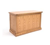 Cabinet Bits Salerno Light Wood Blanket Box Ottoman