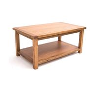 Cabinet Bits Trivento Light Wood Coffee Table With Shelf
