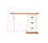 Cabinet Bits Tropea 3 Drawer Desk - Dressing Table Brass Cup Handle