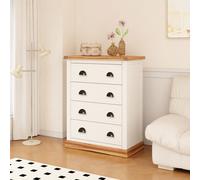 Cabinet Bits Tropea 4 Drawer Chest Of Drawers Brass Cup Handle
