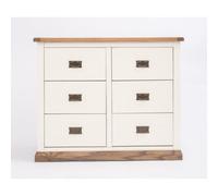 Cabinet Bits Tropea 6 Drawer Chest Of Drawers Bras Drop Handle
