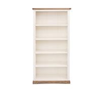 Cabinet Bits Tropea Off White Bookcase 180X90X30Cm