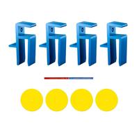 Cabinet Board Clip - Heavy Duty Removable 4 Piece Clamps | Panel Board Connectors | Furniture Wood Joining Tools | for Cabinet Wardrobe Closet Assembly, Home Repair, Technician & Carpenter Projects