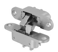 Cabinet Butt Hinge,Folding Door,2Pcs 180 Degree Concealed Cross Spanners Zinc Alloy Invisible for Gate Cupboard Furniture Hardware Set