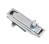 Cabinet Cam Lock, Electric Cabinet Panel Push Pop Up Door Cam Lock Matt Silver 1-5mm Thickness L92-L150mm(L132mm)