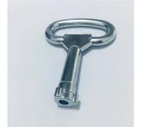 Cabinet Cam Lock, MS705 Stainless Steel Door Cam Lock Triangle Inner Hexagon Key 1Pcs(Key)