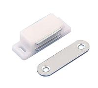 Cabinet Catches Magnet Door Stops Hidden Door Metal Plate for Closet Cupboard Sliding Doors Latches for Doors Replacement Kit Screw