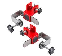 Cabinet Clamp - Drawer Front Mounting System Tools 2 Parts Adaptive Adjustable Jig Tools for Frame Positioning Achieve Precise Butt Drill Mounting Mitre Designed