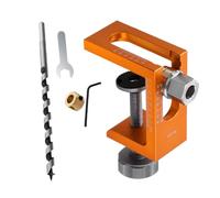 Cabinet Concealed Hinge Jig | 10mm Woodworking Hinge Drilling Guide,Hole Punching Hardware Positioning Tool for Wardrobes Kitchen Closets Bedroom Bathroom