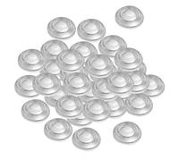 Cabinet Door Bumper Pad - Adhesive Clear Silicone Design, Noise Reducing Stopper Set | Sound Dampening Protection For Furniture, Drawer Edges, Vases, Appliance Feet, Tables, Chairs, And Keyboards