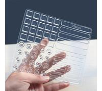 Cabinet Door Bumpers, Clear Soft Rubber Bumper Pads, 61 PCS Strong Self-Adhesive Cabinet Stoppers Multi-Shape Suitable for Different Furniture Sound Dampening Buffer Pads (1 Pack 4 Sizes, Clear)