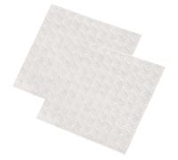 Cabinet Door Bumpers Stripe/Round Silicone Self Adhesive Bumpers Pads, Sound Dampening Circular Dots Cupboard Bumpers Clear, Soft Rubber for Furniture (1.5mm Thick-200pcs)