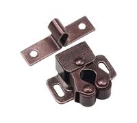 Cabinet Door Catch - Stainless Steel Door Ball Catch Cabinet Closer Spring Latch Spring Buckle with Beads, Double Ball Tensioner Pulley Catch for Cabinet Doors