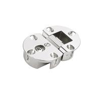 Cabinet Door Concealed Hinge 90 Degree Folding Table Hinges Zincs Alloy Table Down Hinge Hardware Zincs Alloy Invisible Hinges Furniture Fitting Hardware