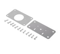 Cabinet Door Hinge Fix Bracket 90x50mm with Screws