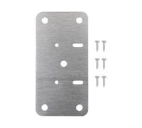 Cabinet Door Hinge Fix Bracket 90x50mm with Screws