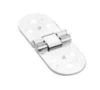 Cabinet Door Hinges 180 Degree Zinc Alloy Mounted Folding Hinges Self Supporting Foldable Table Cabinet Door Hinge Furniture Hardware Home Accessori(Silver)