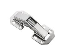 Cabinet Door Hinges Furniture Hardware Cabinet Hinge 90 Degree 3/4 inch Non-drilled Cabinet Door Hydraulic Hinge Soft Close Folding Band Screw 10pcs(4-inch Upgrade)