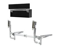 Cabinet Door Hinges Set,Vertical Swing Lift Up Stay Pneumatic Arm Kitchen Mechanism Hinges with Slow Closing, Durable Silent(Suitable for Cabinet Width:23.62"-35.43") (W:23.62"-35.43")