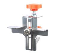 Cabinet Door Jig - Easy Install Helper Tool, Three Point Nine Inch Length, Reusable Metal Guide Frame, Drill Hole Positioning Gadget | Professional Grade for Kitchen Bathroom Furniture Hardware