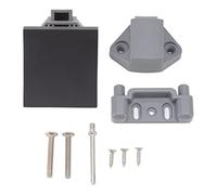 Cabinet Door Lock Handle Kit - Zinc Alloy Durable Handle Set, & Water, Easy Install for Cabinets Drawers Furniture, Standard Size 14-16mm, Glossy Finish (Type 2)