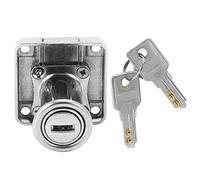 Cabinet Door Lock Zinc Alloy Drawer Lock Secure Anti Theft Furniture Lock for Wardrobe Mailbox Jewelry Box with Pure Copper Key Durable Easy Install 13822 13832 Size (138-32)
