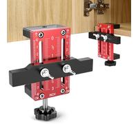 Cabinet Door Mounting Jig, Cabinet Door Installation Positioner for Easy Door Support and Alignment, Cabinet Installation Tool for Mount Hinges, Cabinet Hardware Hinge Jig Clamps Up to 60mm