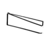 Cabinet Door Paper Towel Holder,No Drilling Cabinet Cling Film Hanger - Easy to Install Roll Paper Storage Organizer for Kitchen & Bathroom, Towel Bar for Hotel