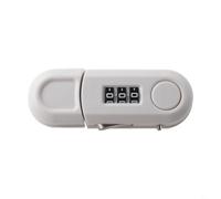 Cabinet Door Password Lock for Child Safety Effective Protection Against Access to Hazardous Areas (White)