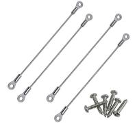 Cabinet Door Restraint,Cabinet Hinge Limiter,Door Opening Angle Protector with Mounting Screws (5, 6 Inch)