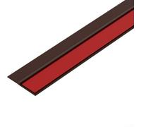 Cabinet Door Seal Strip with Self Backing for Noise Reduction and Dust Proofing, Flexible PVC Gap Filler for Wardrobe Doors (E)