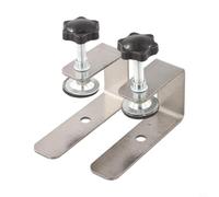 Cabinet Drawer Fixing Clamp for Kitchen Furniture DIY(2PCS iron sheet)