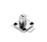Cabinet Drawer Latch Locks with Key Adjustable 16X22 to 19X32 mm(Autolock 19X22)