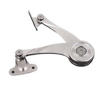 Cabinet Flap Stay Hinge 1Pcs Stop Hydraulic Hinges Kitchen Cabinet Door Adjustable Polish Hinge Furniture Lift Up Flap Stay Support Hardware(Bright 1Pcs)