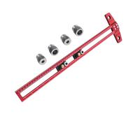 Cabinet Handle Cabinet Handle Tool Drill Guide Dowel Tools Adjustable Cabinet Hole Punch Locator Hardware with Clear Scale for Door Handles and Handles