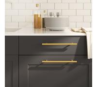 (gold, 192 mm/ 20 pcs) vidaXL Cabinet Handles Door Handles Furniture Drawer Pull Stainless Steel