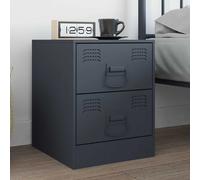 vidaXL Cabinet Handles 12 pcs Anthracite 85 x 45 mm Metal
