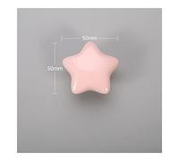Cabinet Handles Cartoon Children Room Ceramic Cabinet Knobs Moon Star Wardrobe Handle Garden Door Handle Cabinet Handles For Kids (Color : Star-pink)