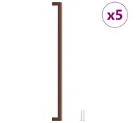 Cabinet Handles Door Handles Furniture Drawer Pull Stainless Steel vidaXL