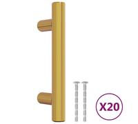 Cabinet Handles Door Handles Furniture Drawer Pull Stainless Steel vidaXL