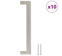(silver, 160 mm/ 20 pcs) vidaXL Cabinet Handles Door Handles Furniture Drawer Pull Stainless Steel