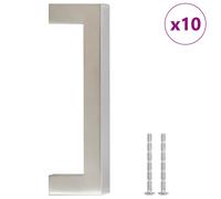 (gold, 96 mm/ 10 pcs) vidaXL Cabinet Handles Door Handles Furniture Drawer Pull Stainless Steel