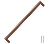 Cabinet handles 10pc Bronze 320mm Stainless Steel Square Tube 332x12x35mm Modern