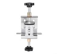 Cabinet Hardware Installation Kit Stainless Steel Door Handle Jig for Precision Drilling on Kitchen Drawers Cupboards Wardrobes Adjustable Template Tool Silver