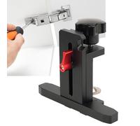 Cabinet Hardware Jig - Adjustable Jig Tool,Aluminum Alloy Door Positioning Locator,for Cabinet Drawer Shelf Woodworking