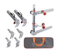 Cabinet Hardware Jig | Cabinet Handle Jig for Doors and Drawers - Sliding Mount Installation Kit for Cabinet Home Toolbox with Smooth Sliding in Cabinets and Furniture Projects
