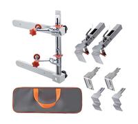 Cabinet Hardware Jig | Cabinet Handle Jig - Sliding Mount Installation Kit for Cabinet Home Toolbox with Smooth Sliding in Cabinets and Furniture Projects