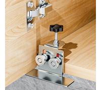Cabinet Hardware Jig - Installation Positioner & CabinetDoor Mounting Jig | Adjustable Drill Guide for Handles, Knobs, Pulls | Easy Cabinet & Drawer Hardware Installation Tool